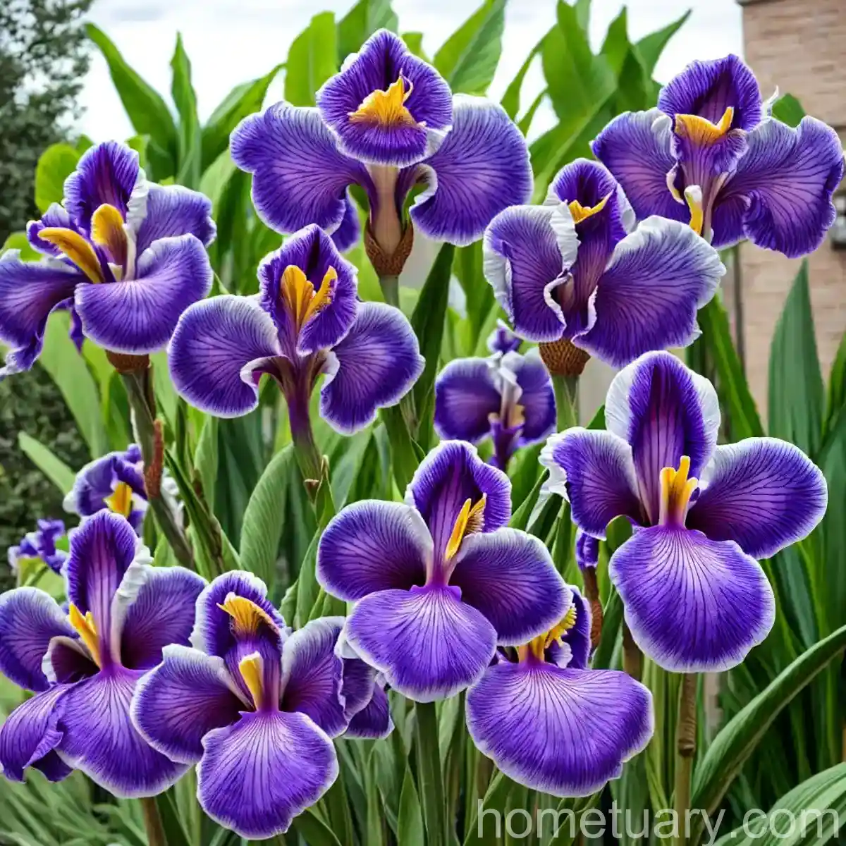 Iris ‘Rajah’ (Bearded Iris)