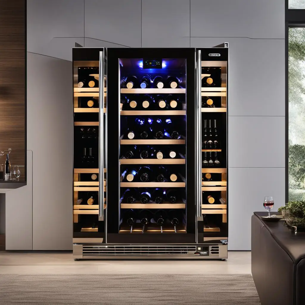 Ivation 12 Bottle Compressor Wine Refrigerator with Lock