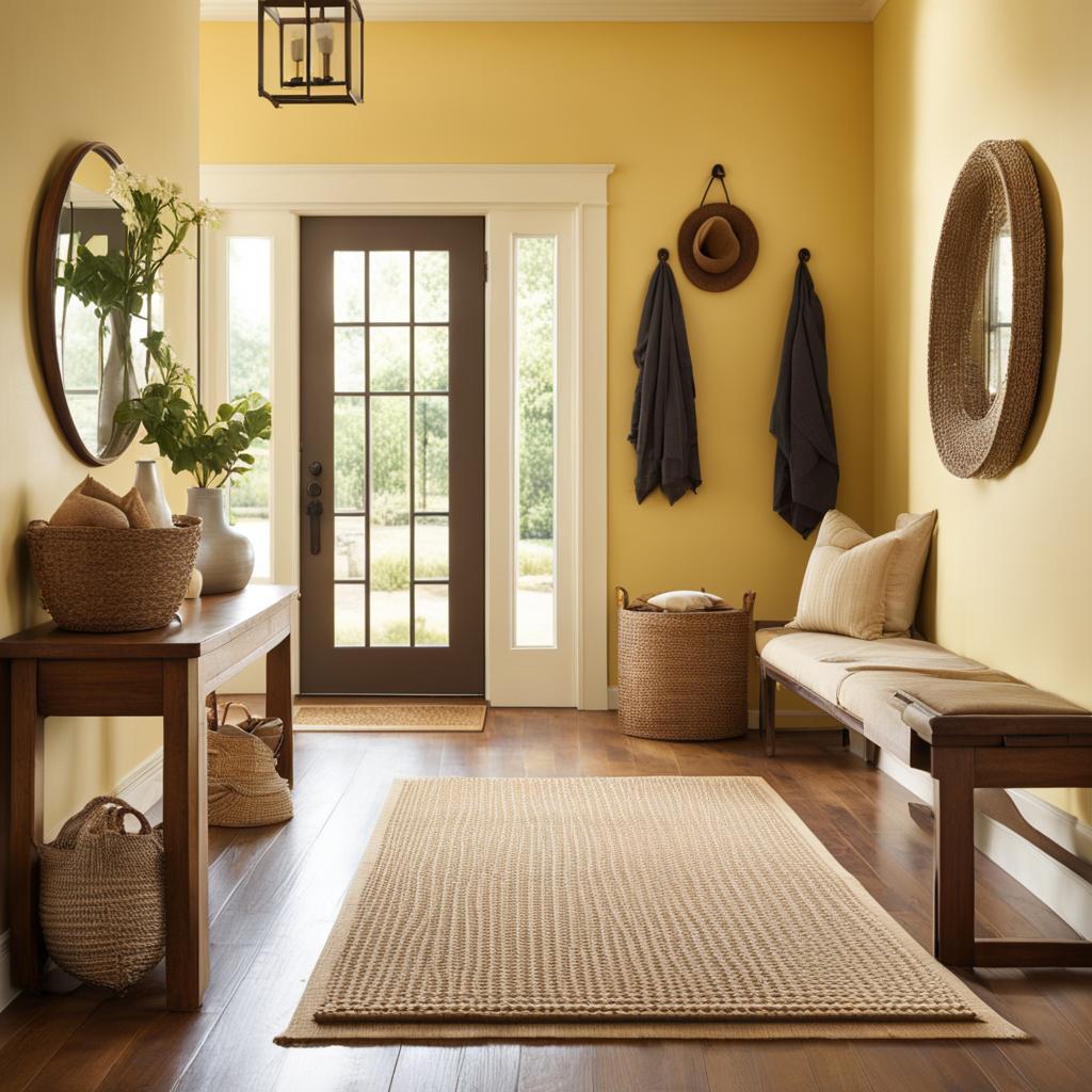 Light Green and Sage Entryway