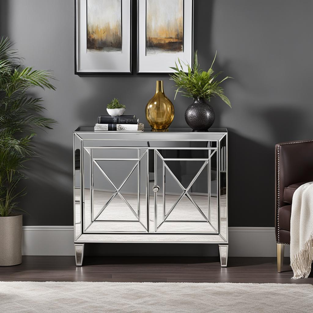 Mirrored Finish Mirrored Finish
