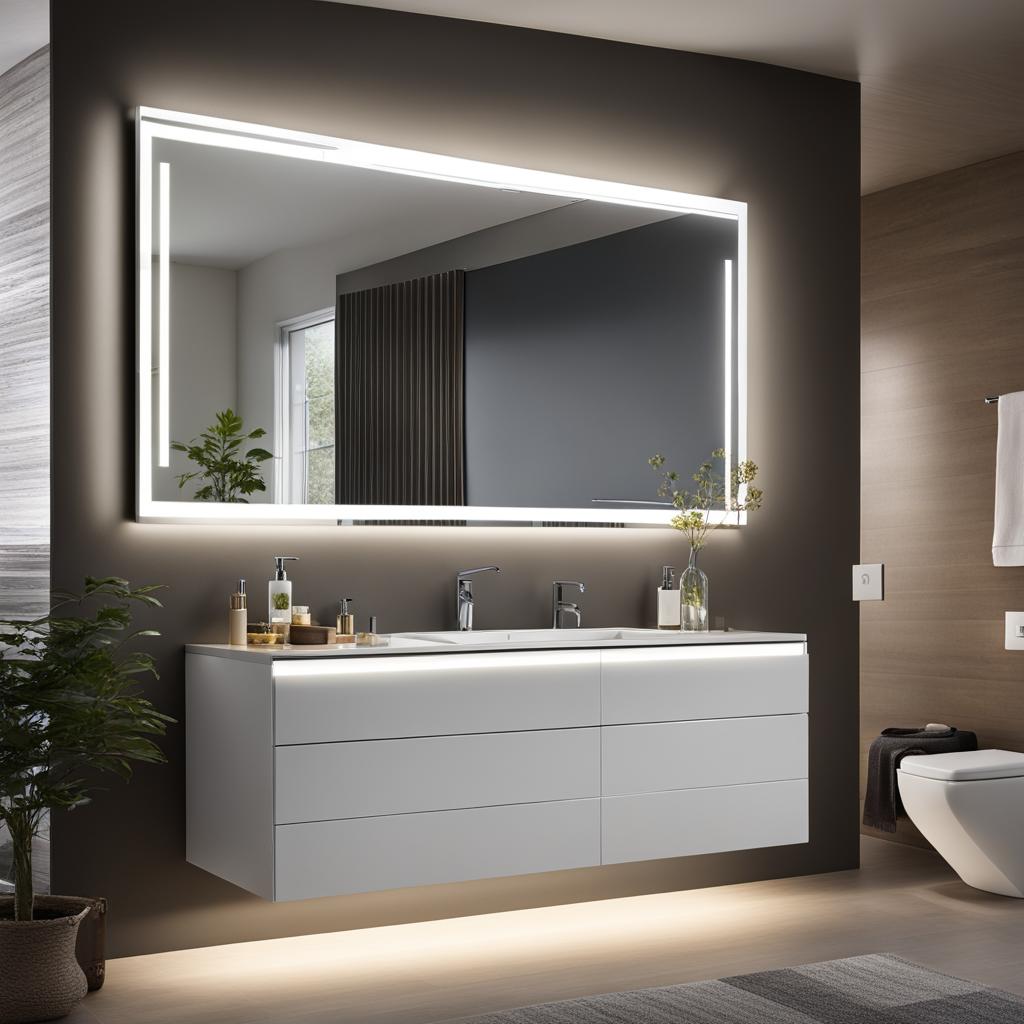 Narvi Customize LED Mirror with Backlight Narvi Customize LED Mirror with Backlight