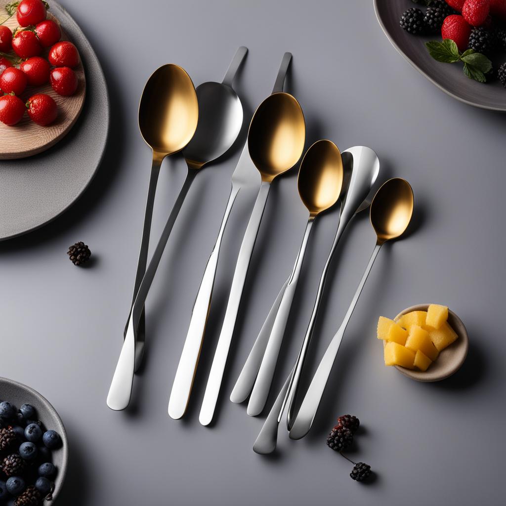 NeigeTec Stainless Steel Serving Spoon Set NeigeTec Stainless Steel Serving Spoon Set
