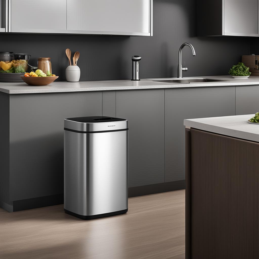 Ninestars Motion Sensor Trash Can Ninestars Motion Sensor Trash Can