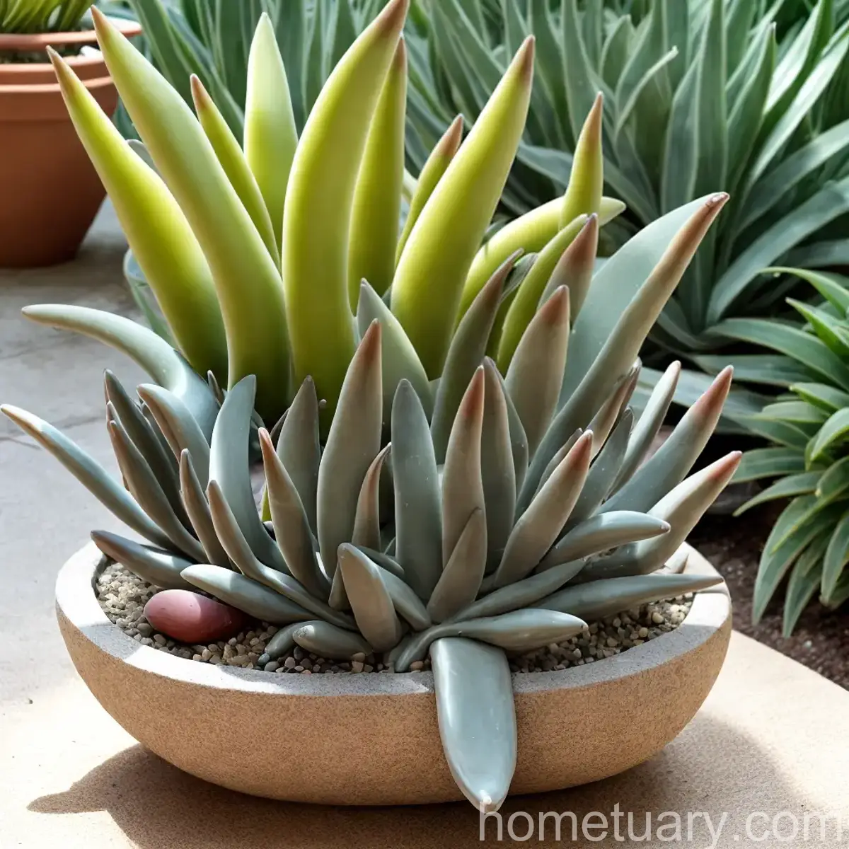 Ox-tongue (Gasteria Batesiana)