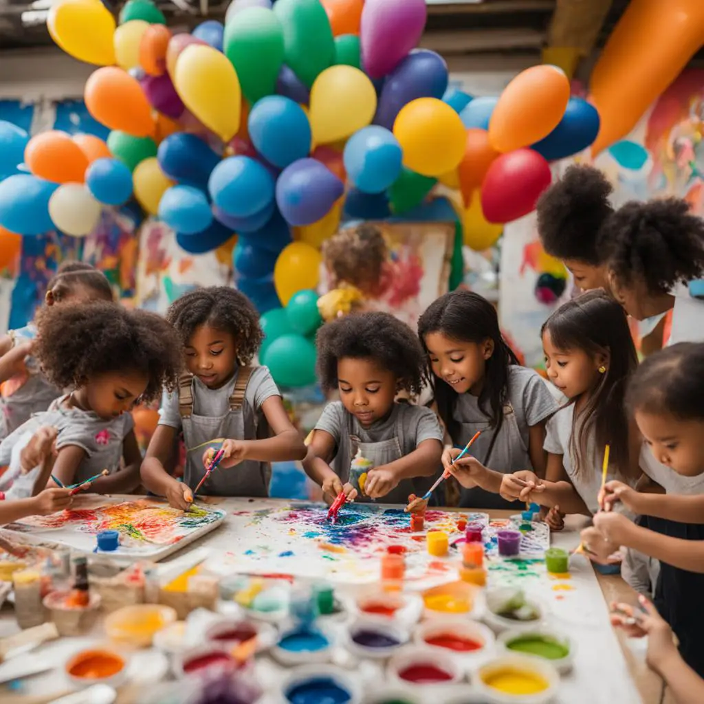 Paint Party Activities for Kids