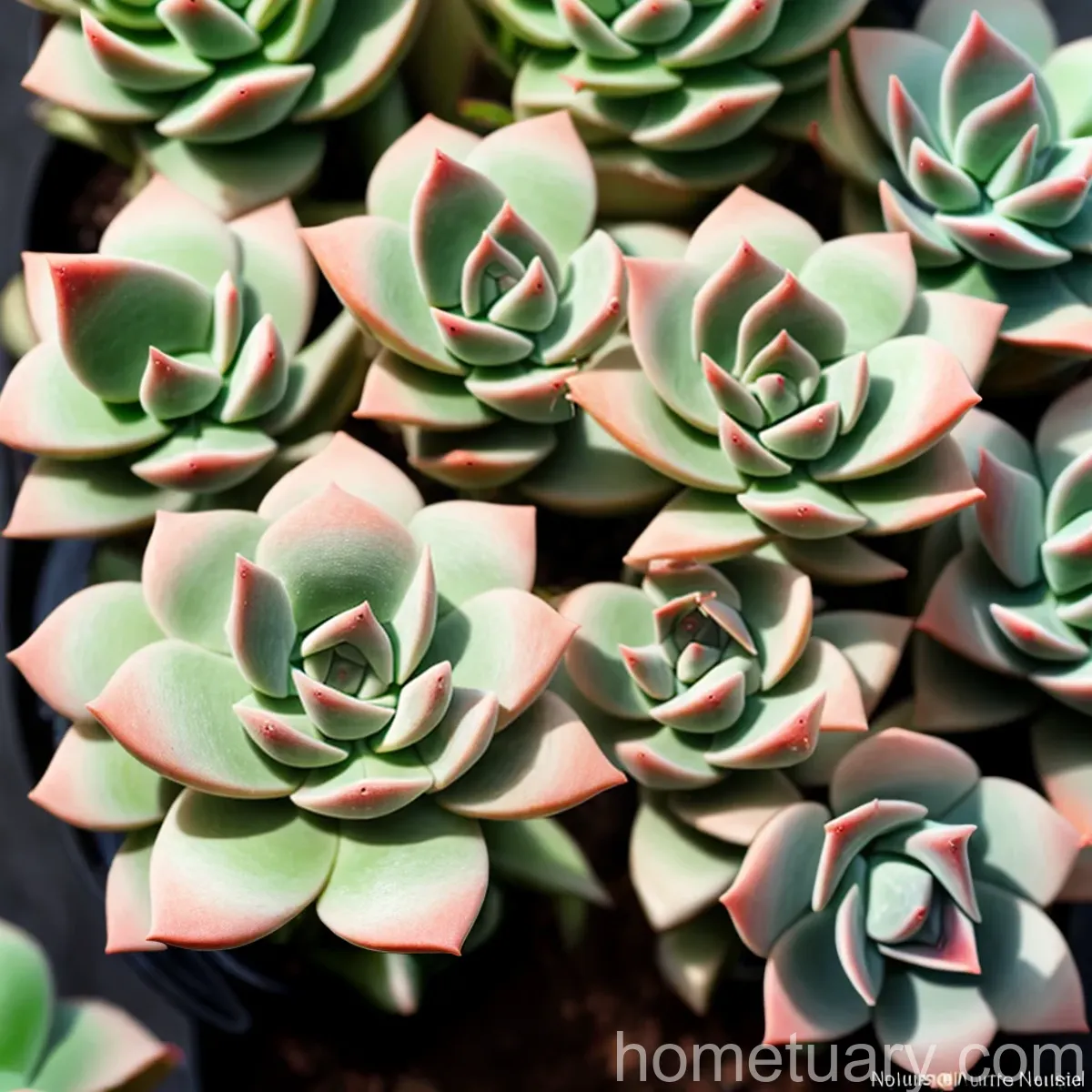 Painted Echeveria (Echeveria Nodulosa)