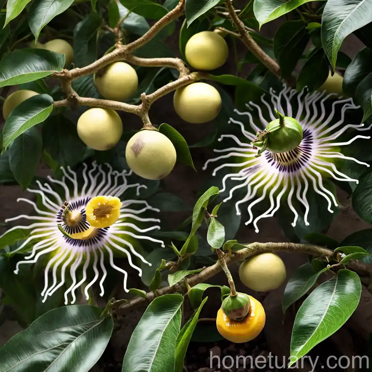 Passion Fruit (Passiflora Edulis)