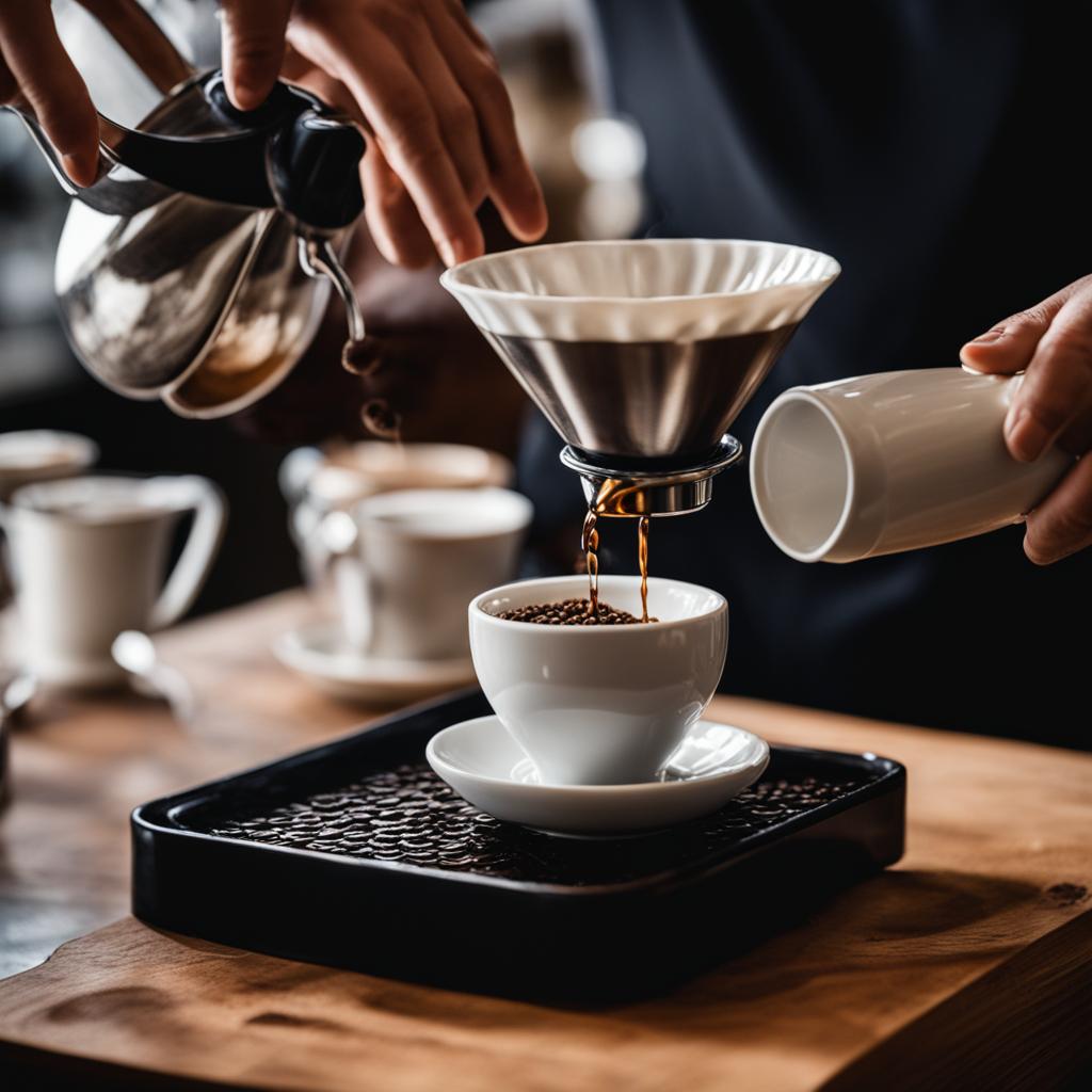 Pour-over coffee Pour-over coffee