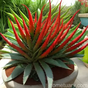 Red Aloe (Aloe Cameronii)