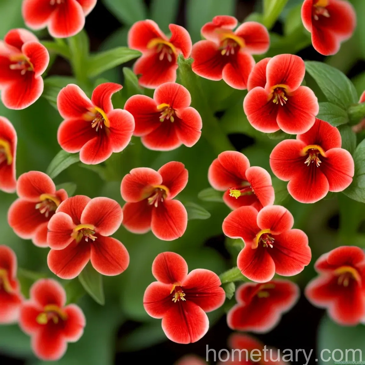 Scarlet Monkeyflower (Mimulus Cardinalis)