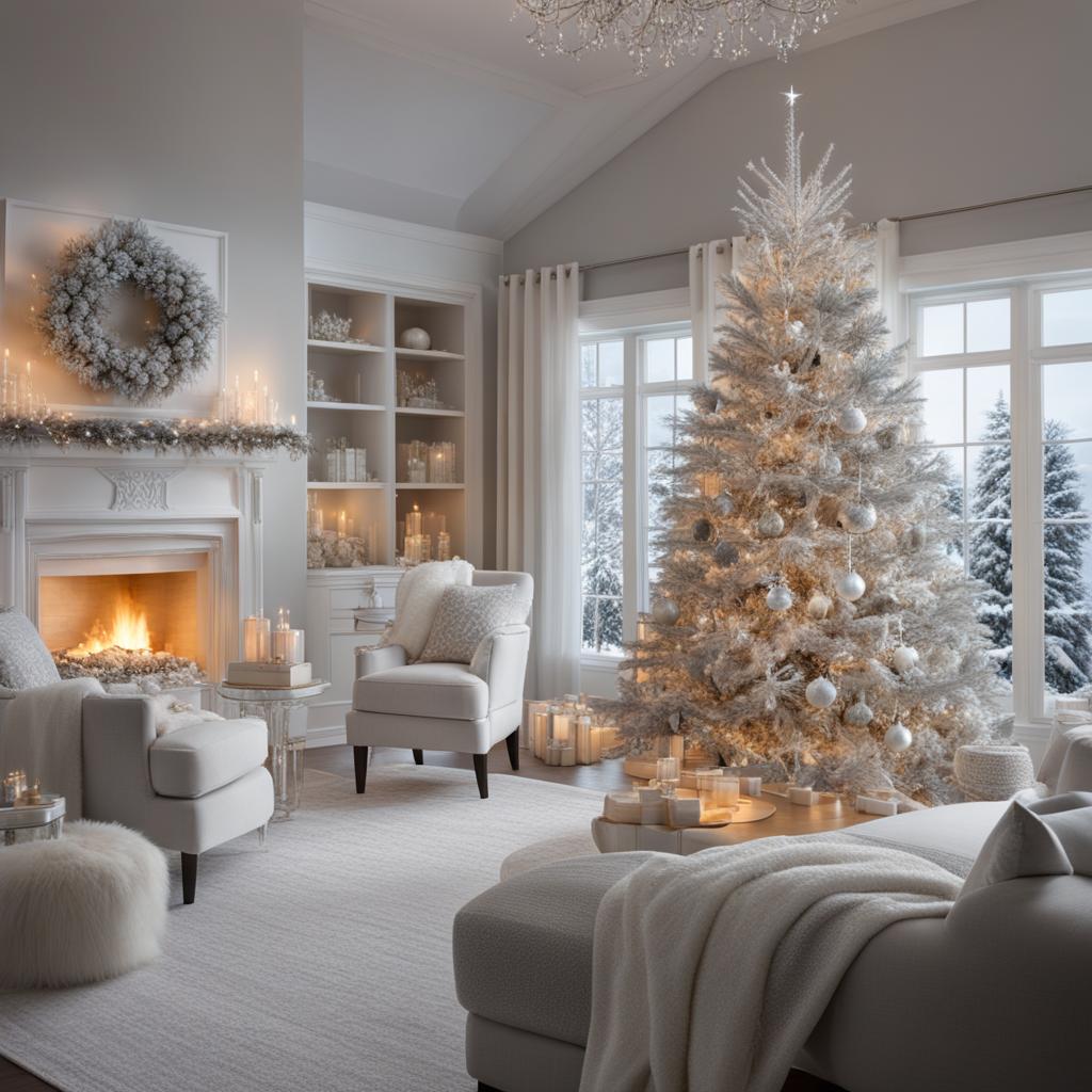 Silver and White Christmas Silver and White Christmas
