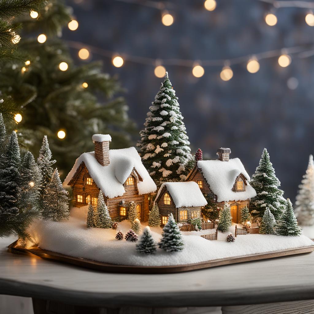 Tabletop Winter Scene Tabletop Winter Scene