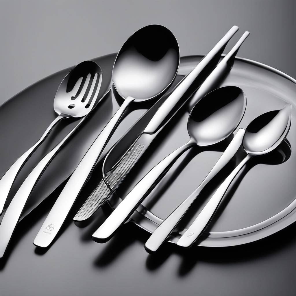 Teivio Stainless Steel Serving Utensil Set Teivio Stainless Steel Serving Utensil Set