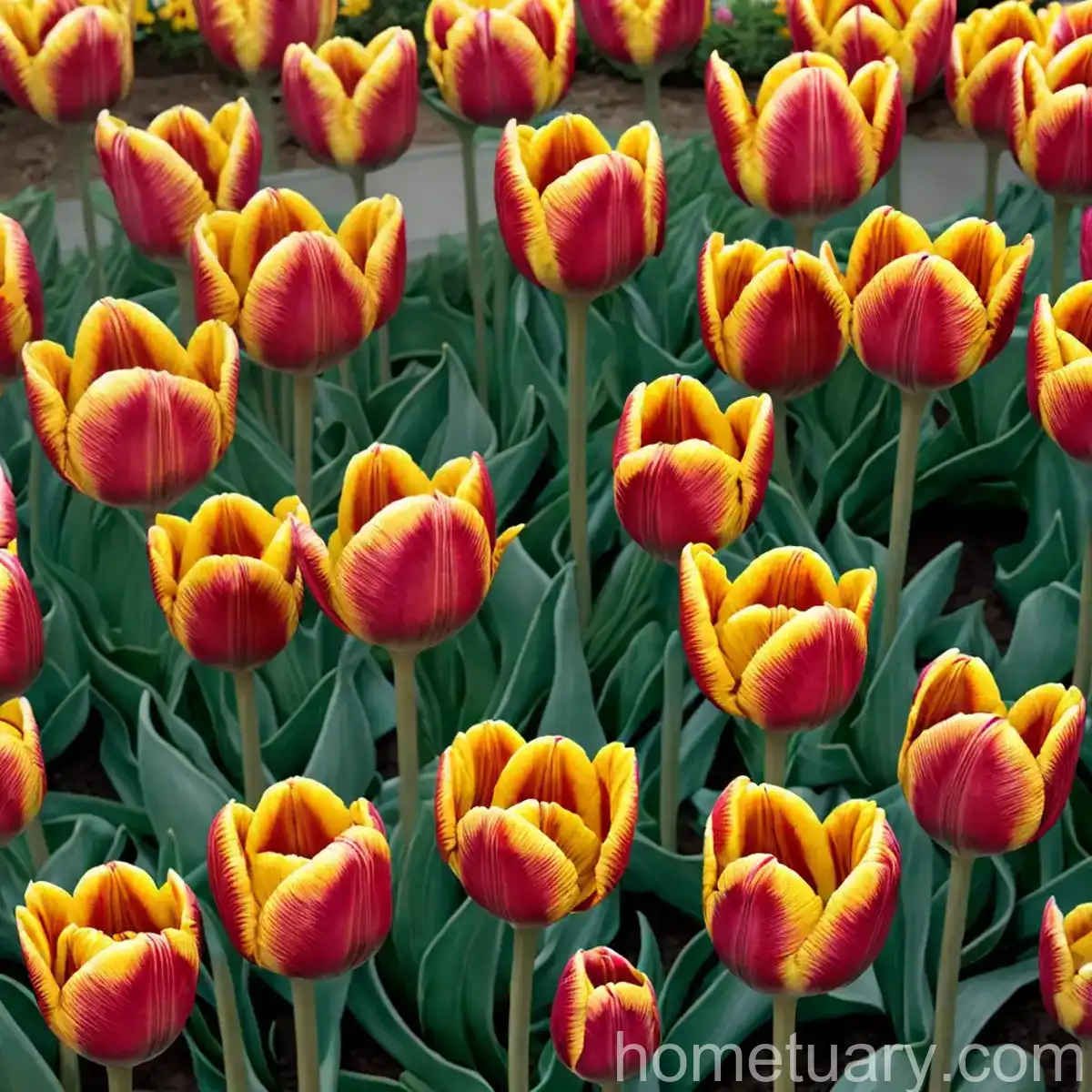 Tulipa ‘Hemisphere’ (Triumph Tulip)