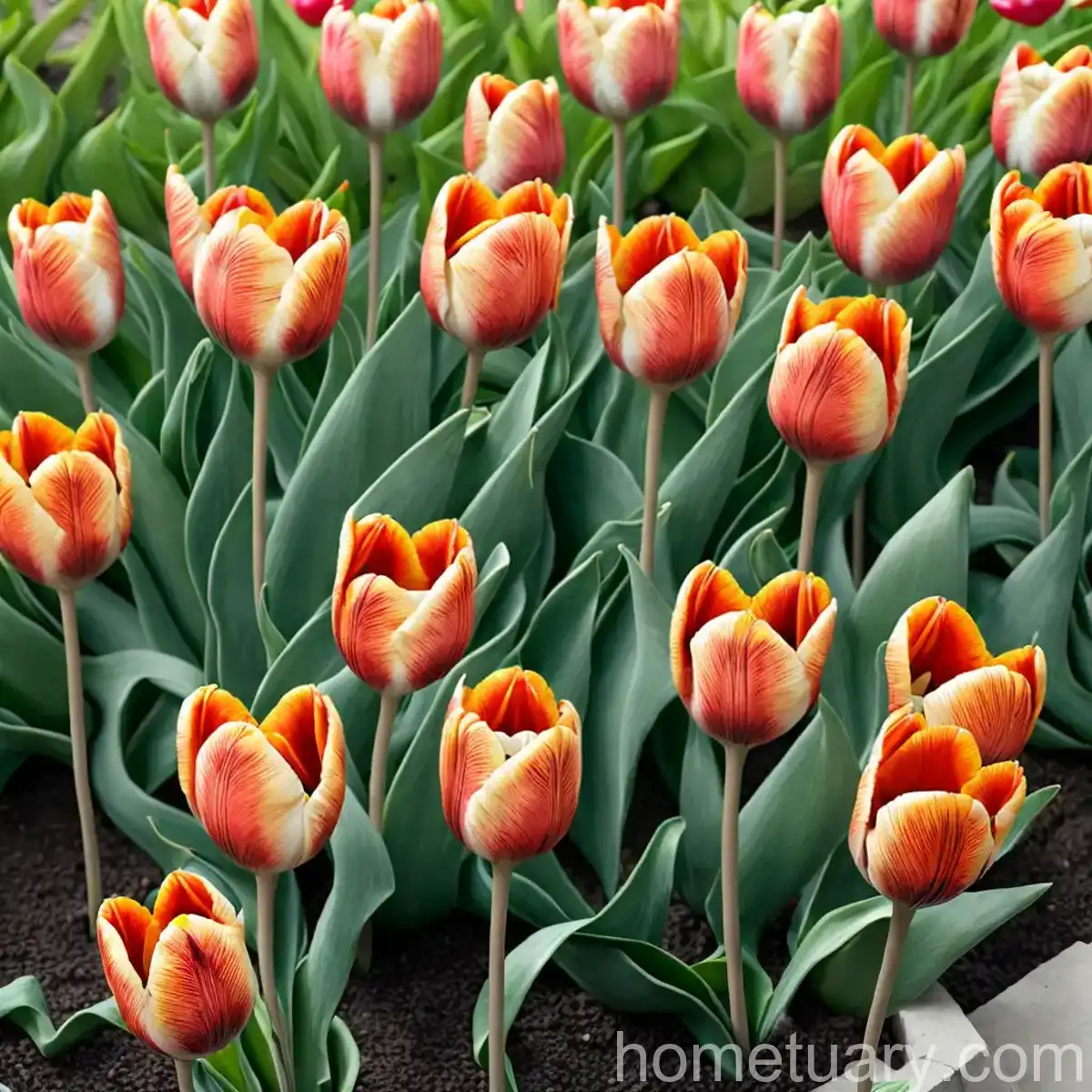 Tulipa ‘Purissima’ (Fosteriana Tulip)