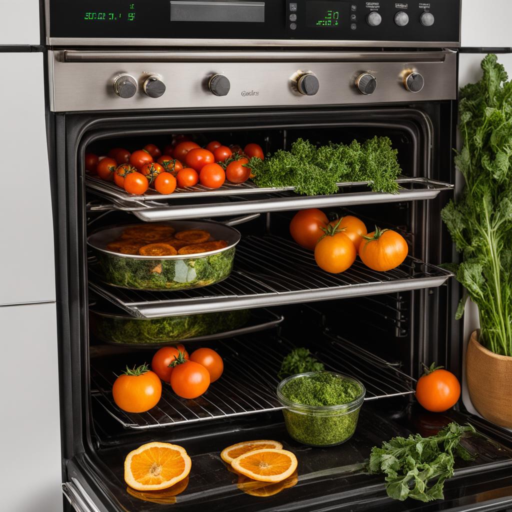 Using an oven for food dehydration Using an oven for food dehydration