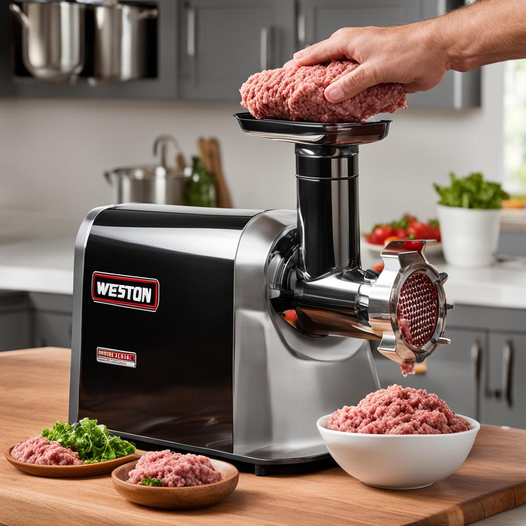 Weston electric meat grinder Weston electric meat grinder