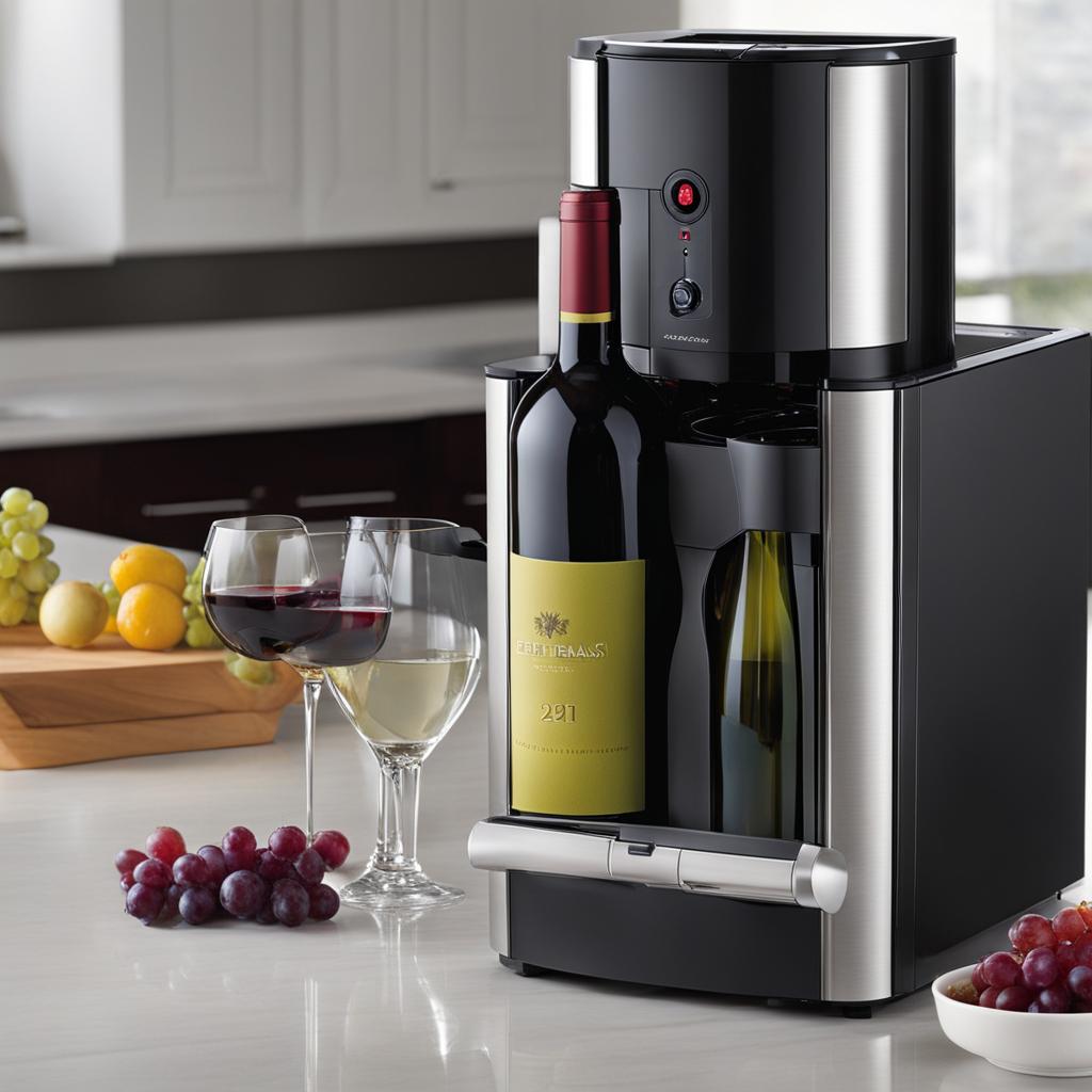 Wine Enthusiast Somm du Vin 2-Bottle Wine Preserver and Chiller Wine Enthusiast Somm du Vin 2-Bottle Wine Preserver and Chiller