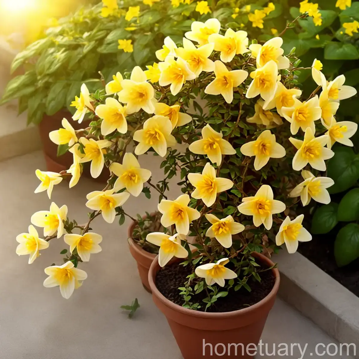 Winter Jasmine (Jasminum Nudiflorum)