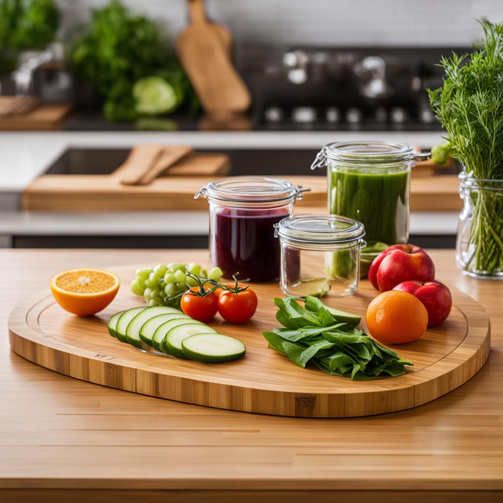 bamboo cutting board with containers bamboo cutting board with containers