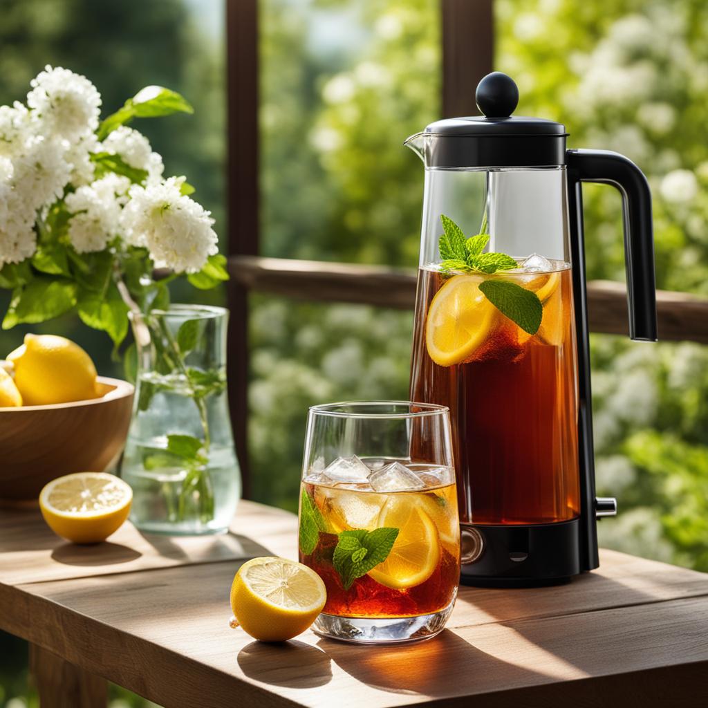 best glass iced tea maker best glass iced tea maker