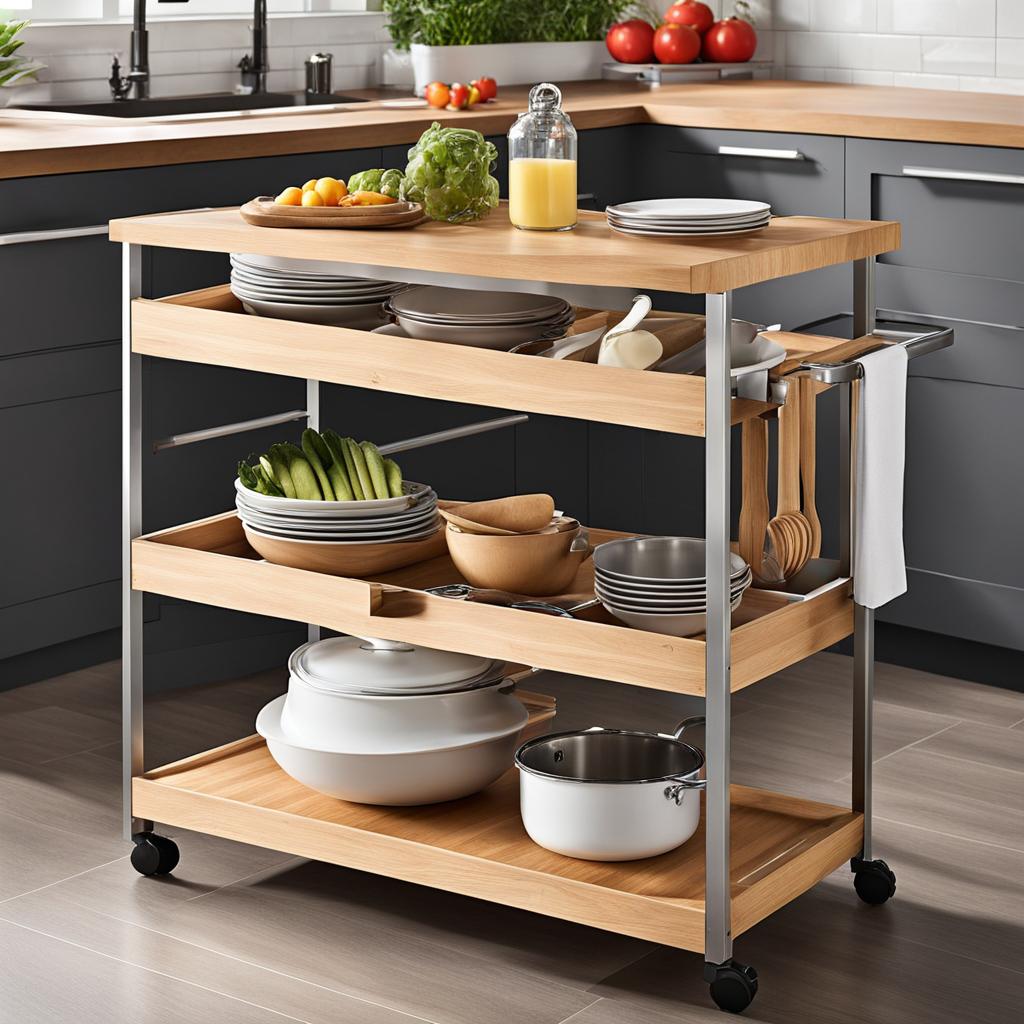 best kitchen cart with cabinet storage best kitchen cart with cabinet storage