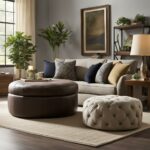 best oversized chair with ottoman
