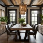 best reclaimed wood dining tables