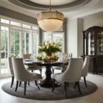 best round dining table and chairs