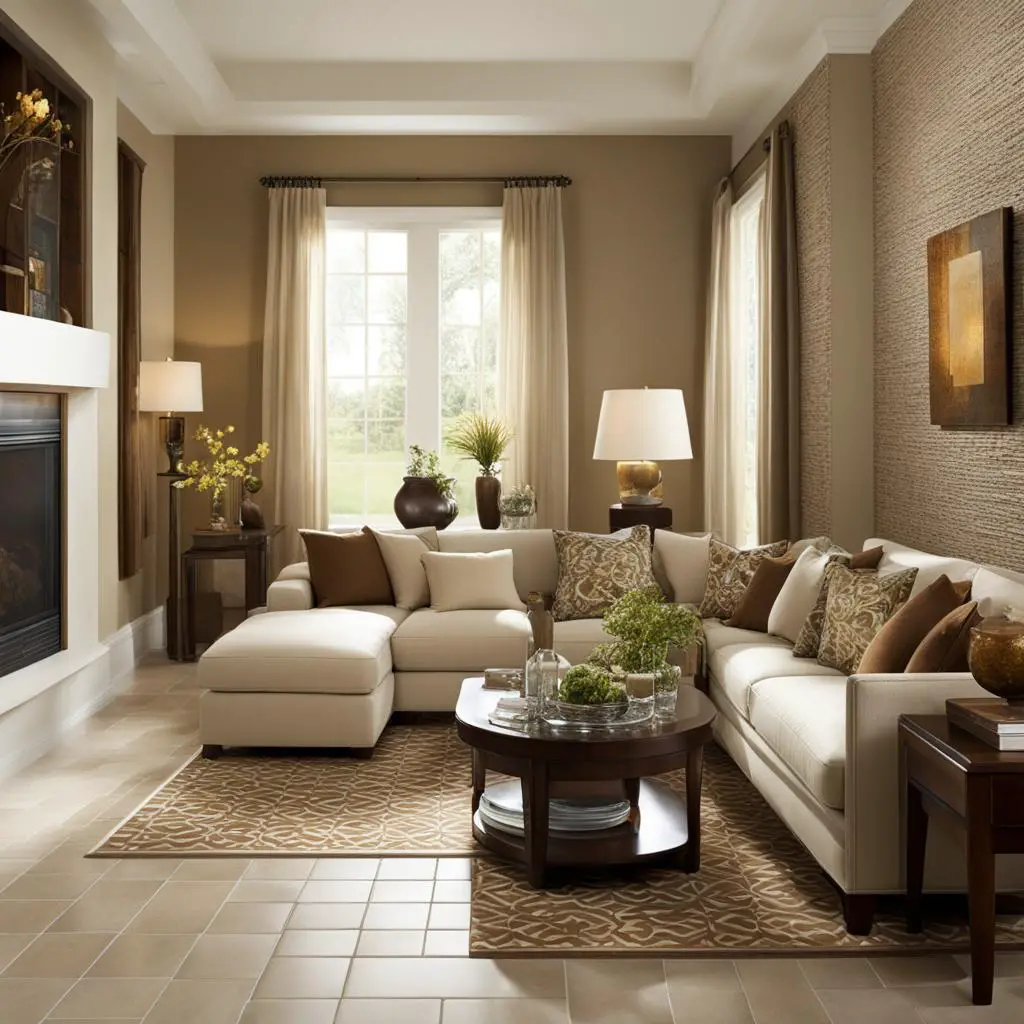 best tile colors for living room
