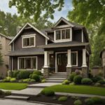 best trim color for dark brown house