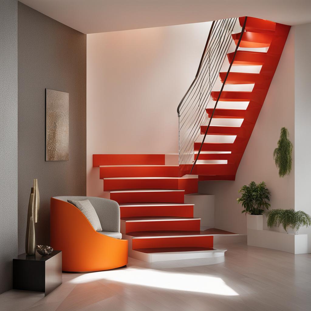 bright colour for stairs wall bright colour for stairs wall
