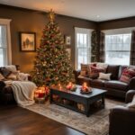 christmas living room