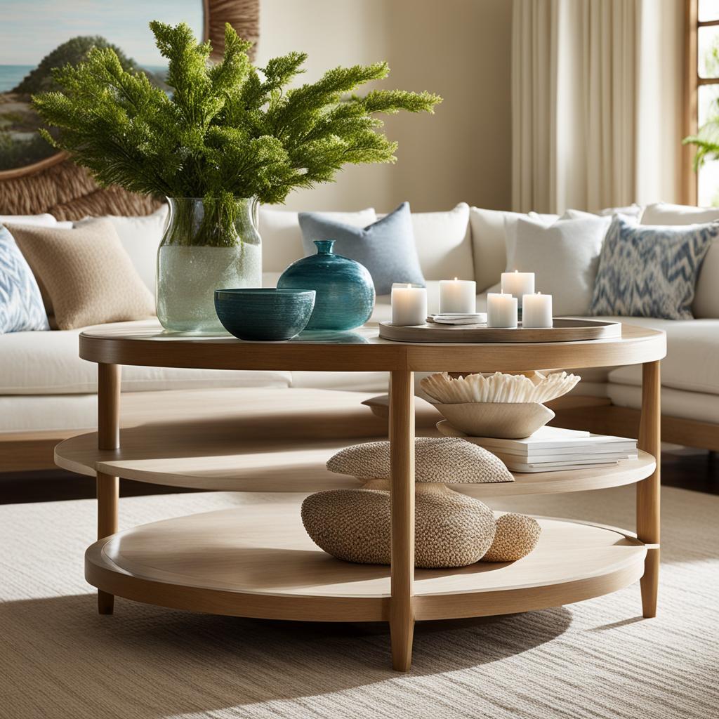 coastal coffee table coastal coffee table