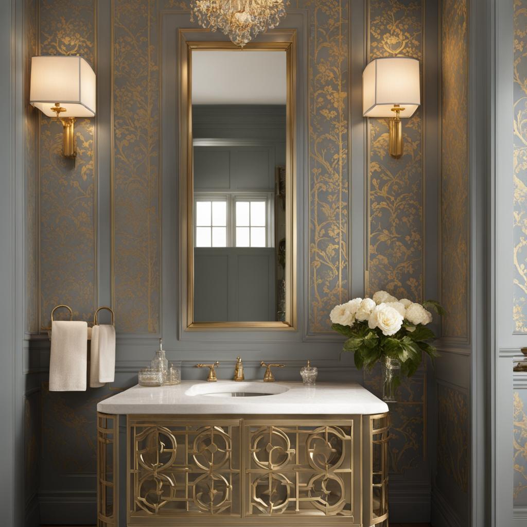 elegant wallpaper for powder room elegant wallpaper for powder room