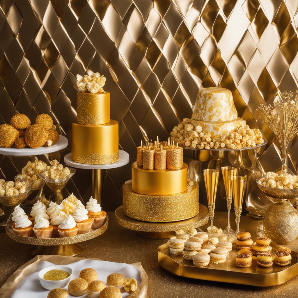 golden birthday party food and drinks golden birthday party food and drinks