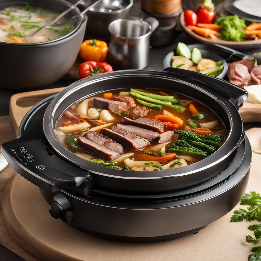hot pot grill combo features hot pot grill combo features
