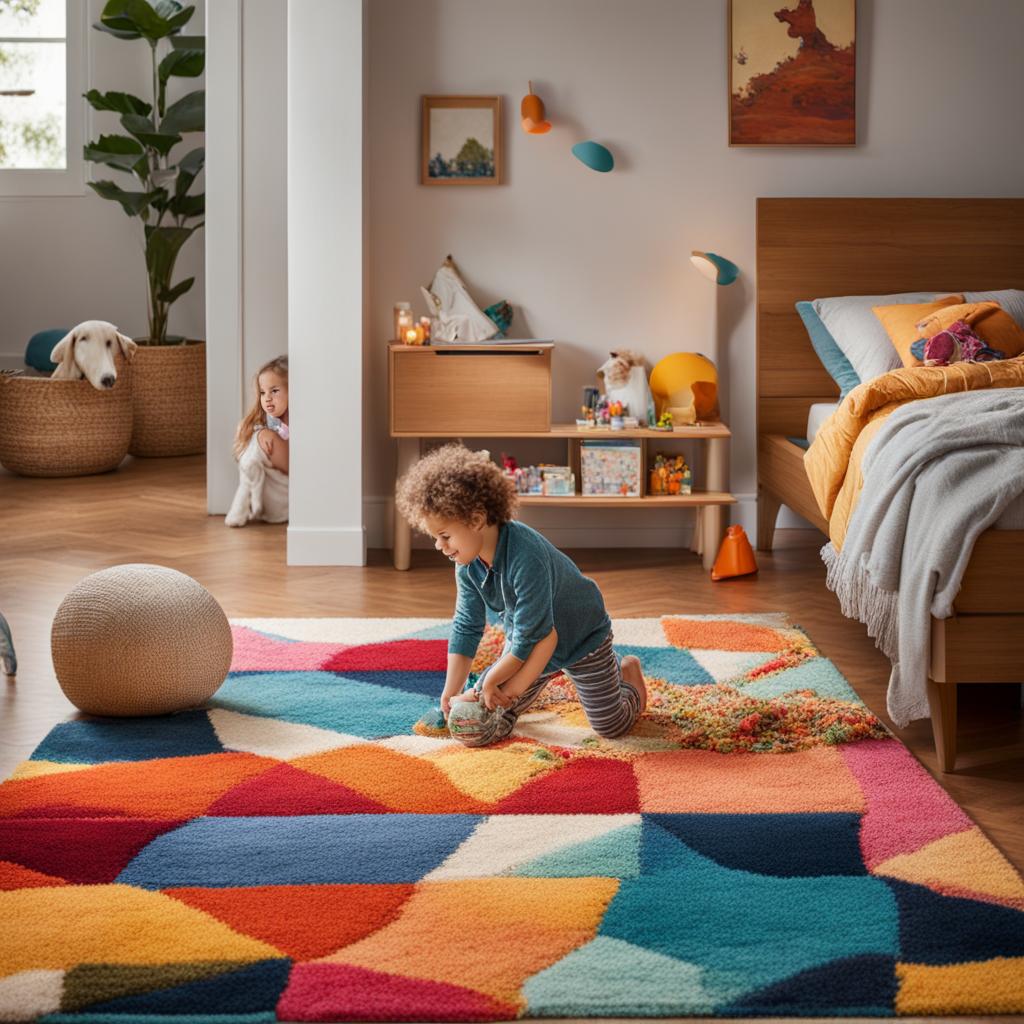 kid-friendly rugs