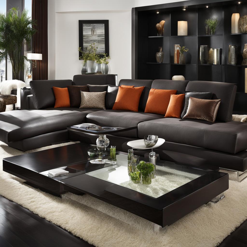 large modern leather sectionals large modern leather sectionals