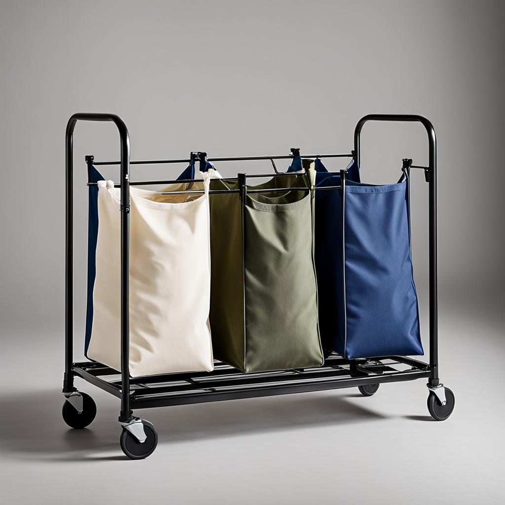 laundry cart sorter laundry cart sorter
