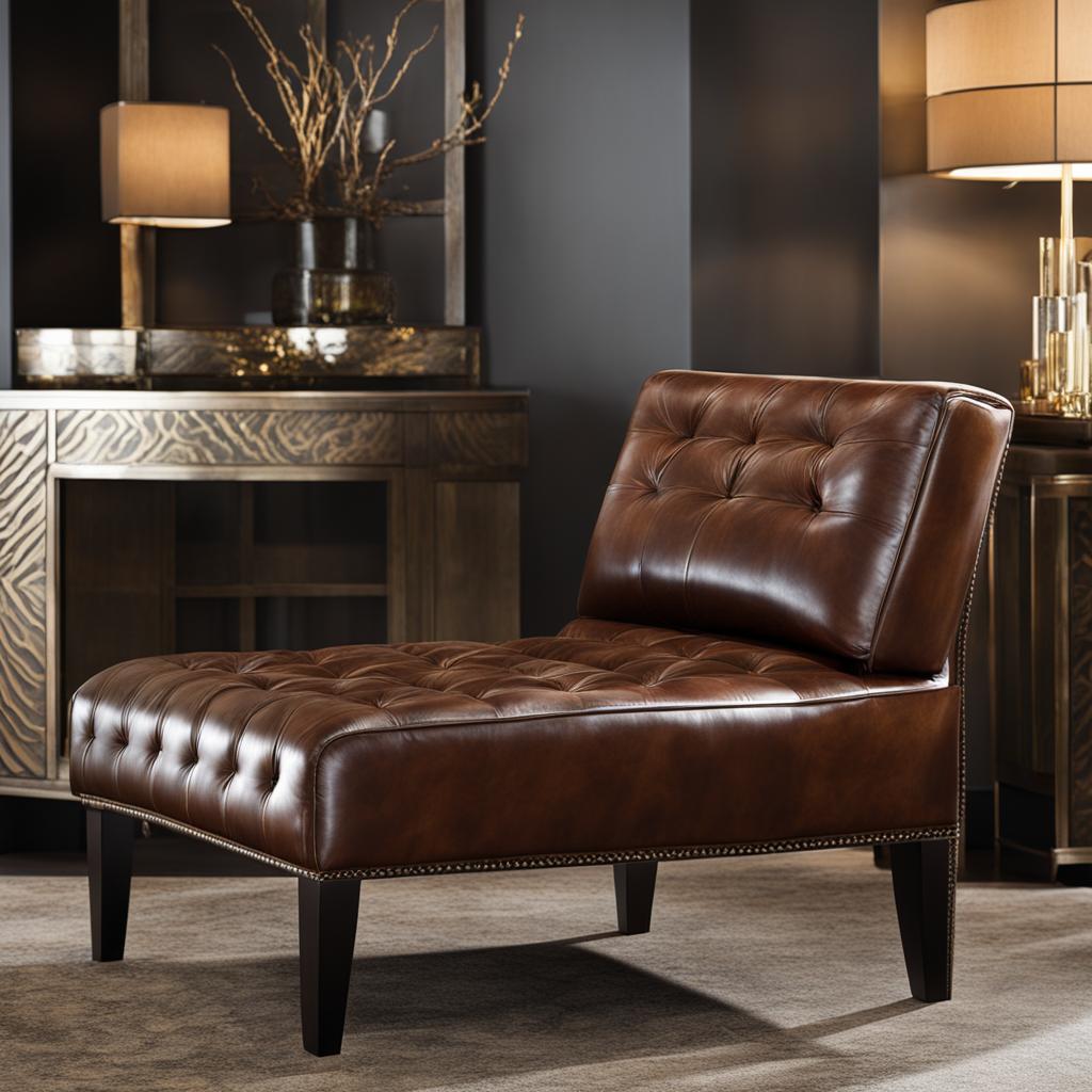leather armless chair leather armless chair
