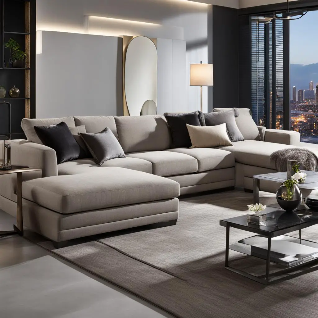 living spaces best sectional