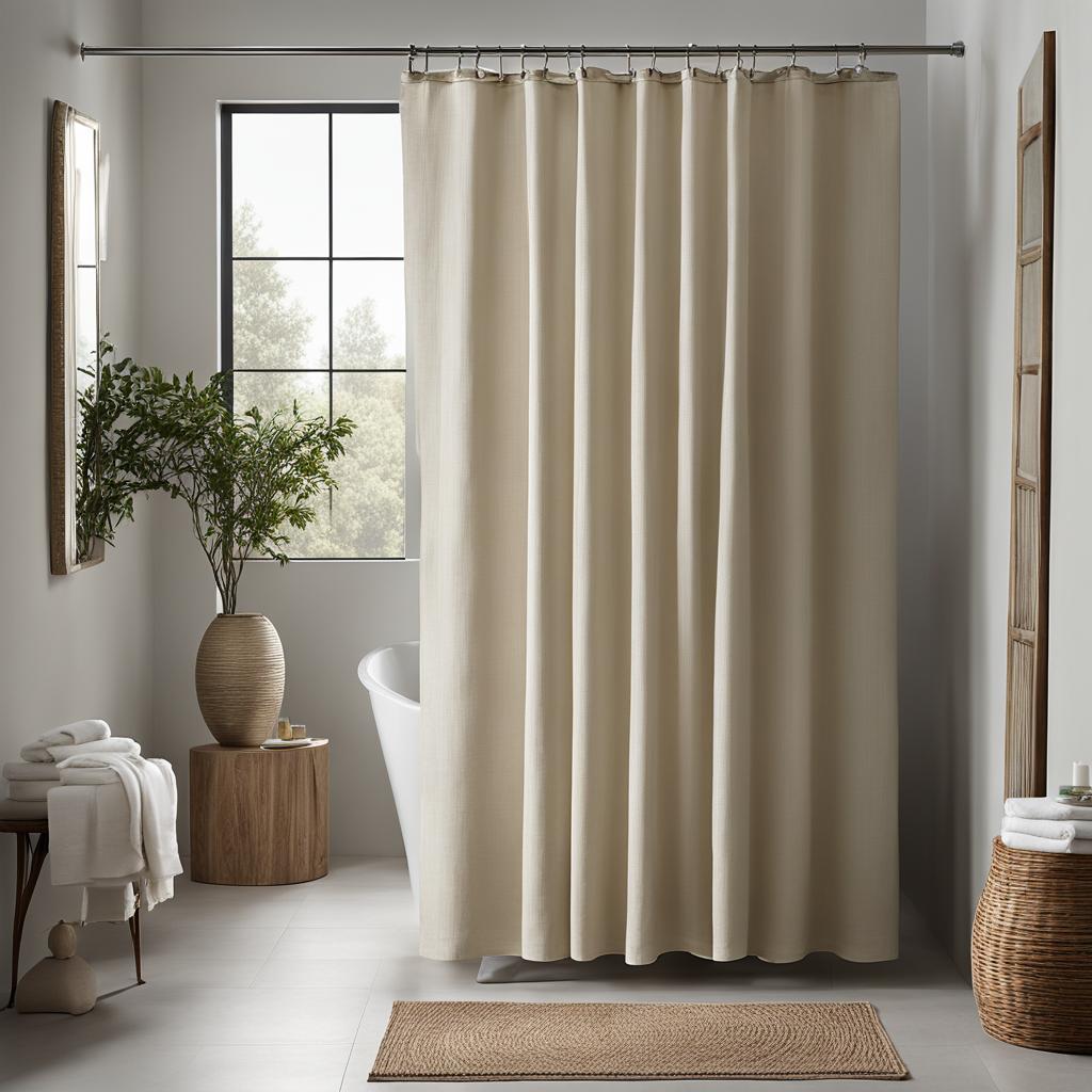 luxury linen shower curtains luxury linen shower curtains