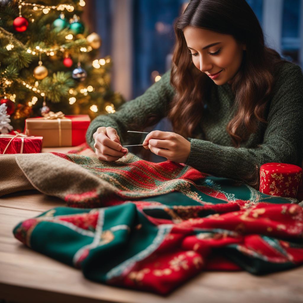 make your own christmas stocking