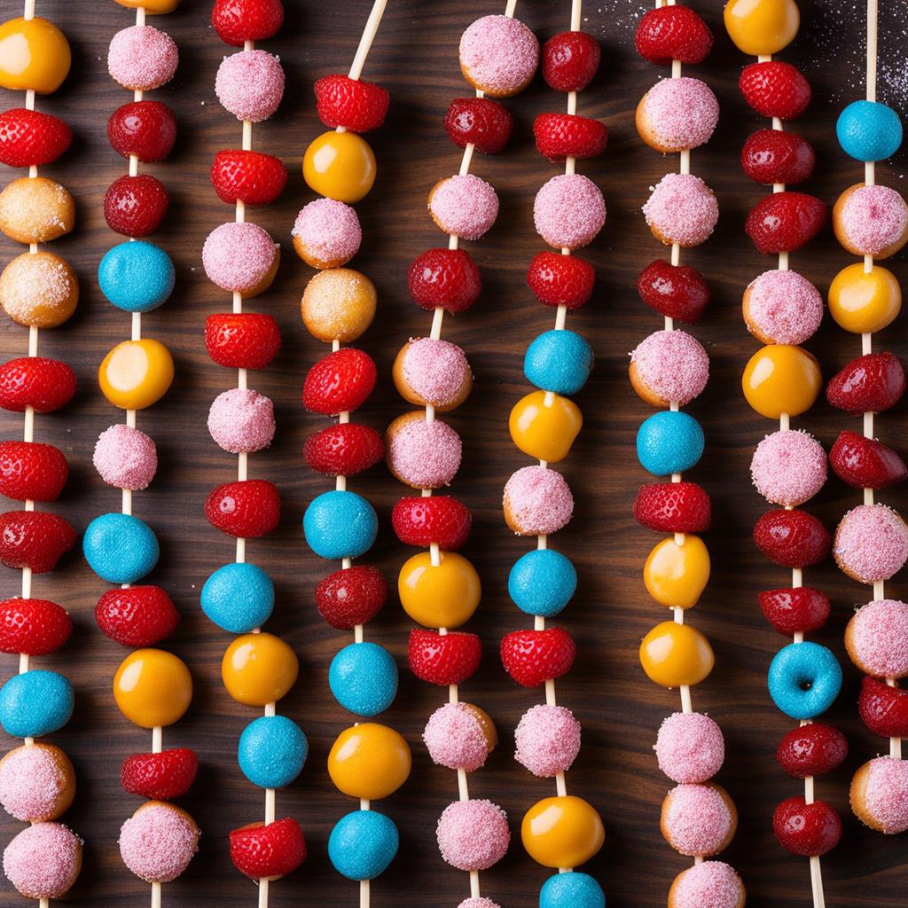 mini donut skewers mini donut skewers