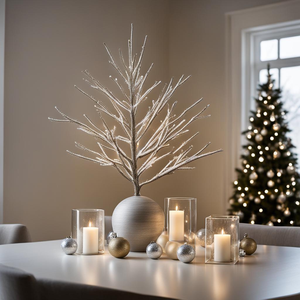 minimalist Christmas decor