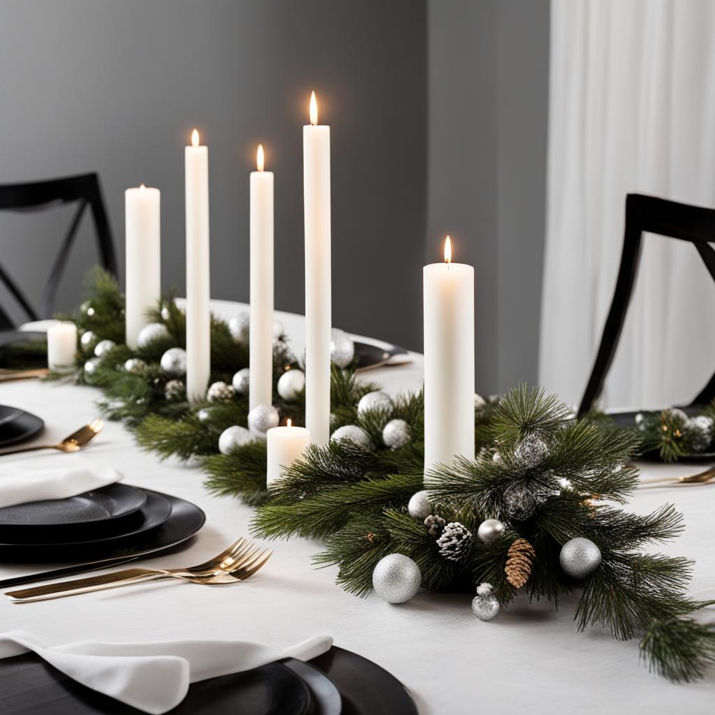 minimalistic christmas centerpieces minimalistic christmas centerpieces