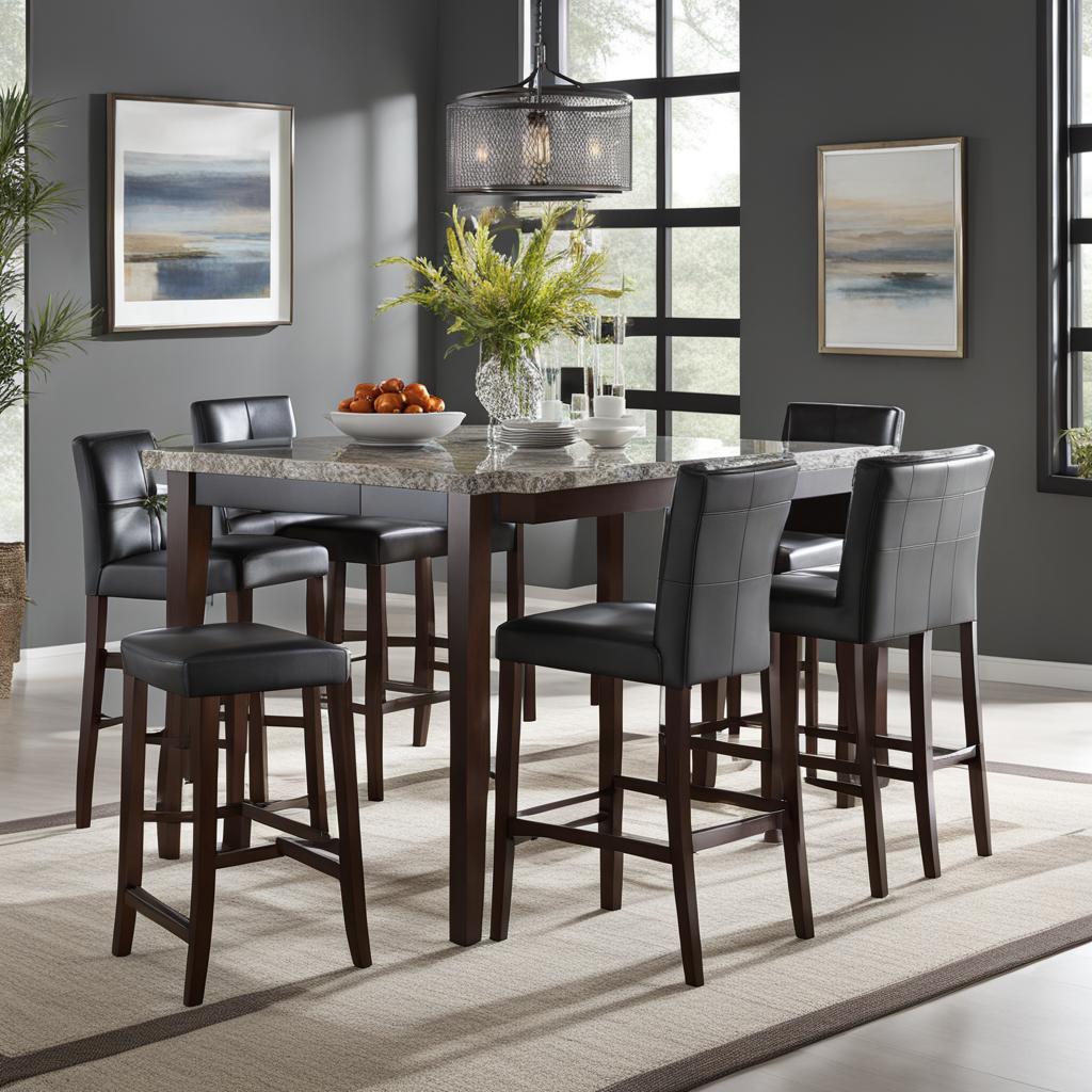 modern counter height dining sets modern counter height dining sets