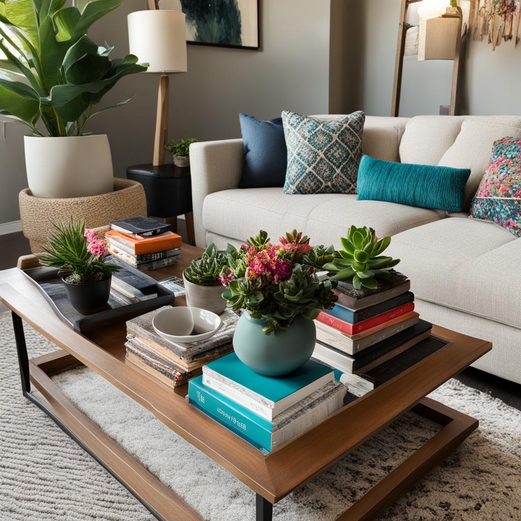 ottoman coffee table styling ottoman coffee table styling