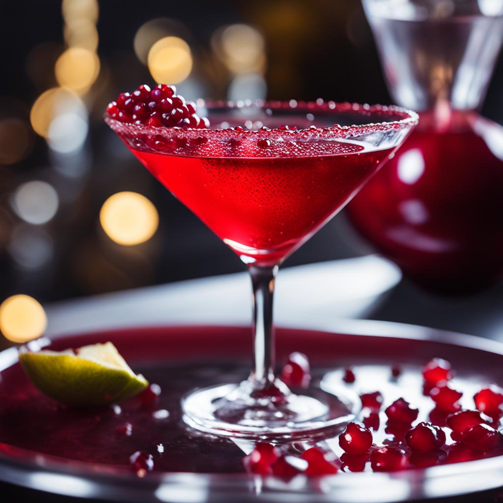 pomegranate martini pomegranate martini